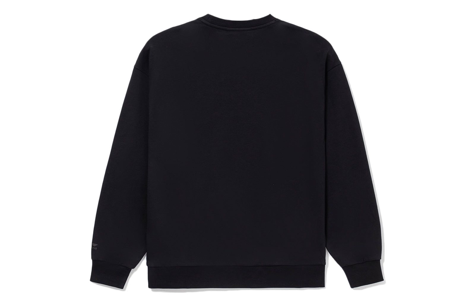 Li-Ning Small Logo Sweatshirt 'Black' AWDS587-1 sold by KicksCrew product image thumbnail 2
