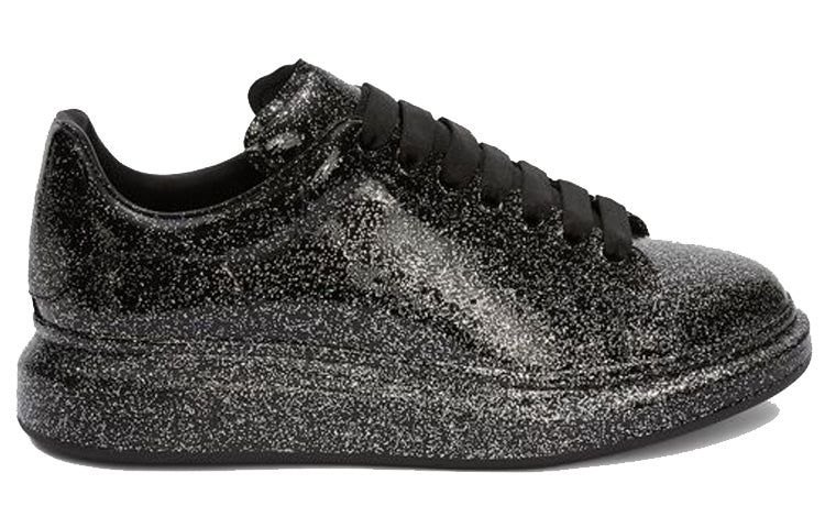 Alexander McQueen Oversized Sneaker Glitter 'Black' 575410WHWI01000 sold by KicksCrew product image thumbnail 2