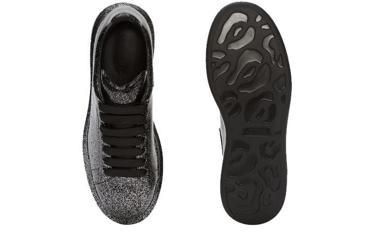 Alexander McQueen Oversized Sneaker Glitter 'Black' 575410WHWI01000 sold by KicksCrew product image thumbnail 5