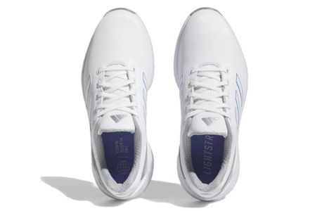 (WMNS) Adidas ZG23 Golf Shoes 'White Blue Silver Metallic' GZ2174 sold by KicksCrew