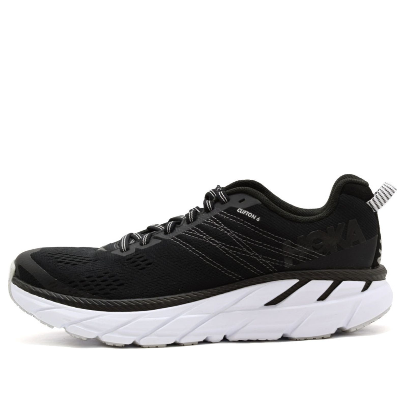 (WMNS) Hoka One One Clifton 6 'Black White' 1102873-BWHT sold by KicksCrew
