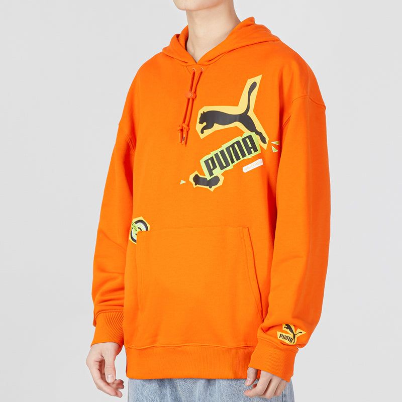Puma Classics Street Sport Hoodie 'Orange' 539966-23 sold by KicksCrew product image thumbnail 5