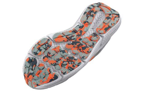 (GS) Under Armour Assert 10 AC 'Mod Grey Orange Blast' 3026182-103 sold by KicksCrew