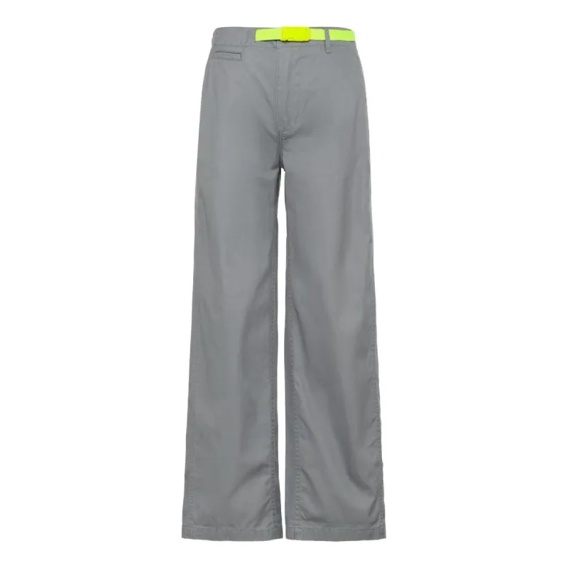 (WMNS) Converse Wide Leg Woven Pant 'Limestone Grey' 10020315A03 made by Converse
