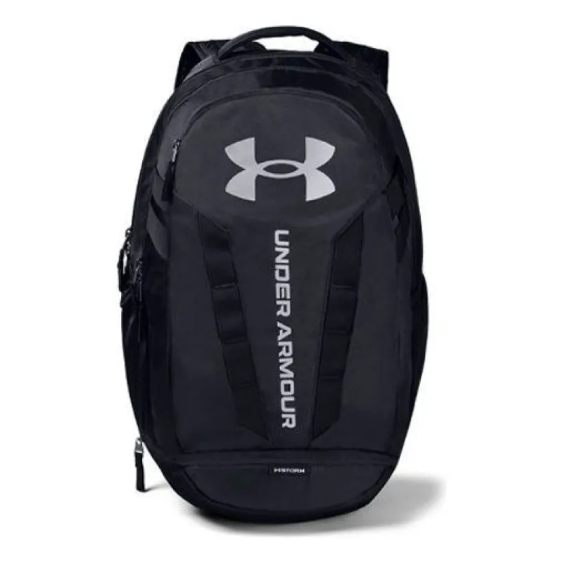Under Armour Hustle 5.0 Backpack 'Black Silver' 1361176-001 sold by KicksCrew