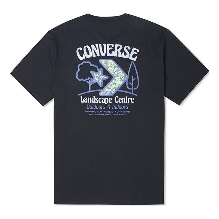 Converse Landscape Center Tee 'Black' 10023269-A02 sold by KicksCrew