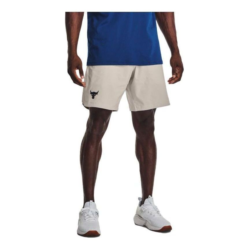 Under Armour The Rock Shorts 'Beige' 1361616-289 sold by KicksCrew