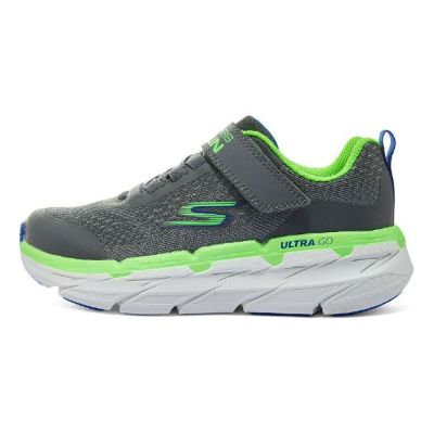 (GS) Skechers Go Run Max Cushioning Premier 'Grey Green' 405030L-CHAR sold by KicksCrew