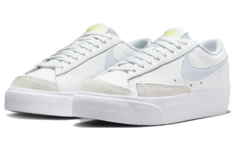 (WMNS) Nike Blazer Low Platform 'White Blue Tint' DJ0292-112 sold by KicksCrew