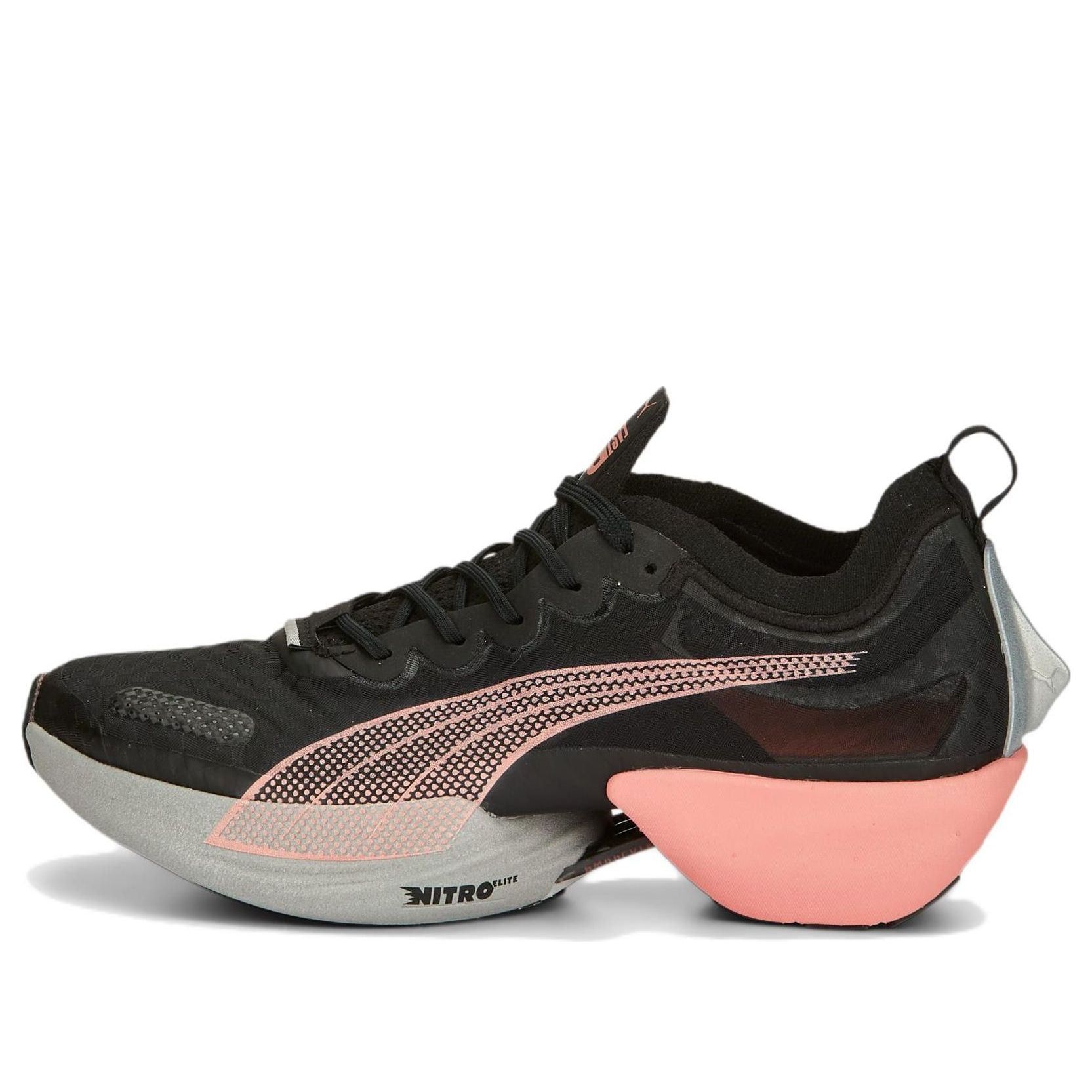 (WMNS) Puma Fast-R Nitro Elite Carbon 'Black Carnation Pink' 376900-01 sold by KicksCrew