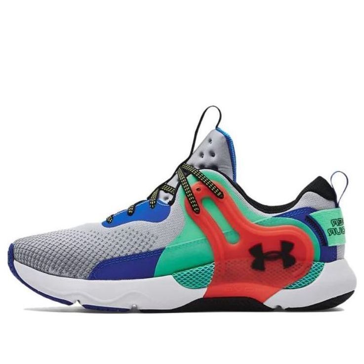 Under Armour HOVR Apex 3 'Mod Grey Red Aqua' 3024271-111 sold by KicksCrew