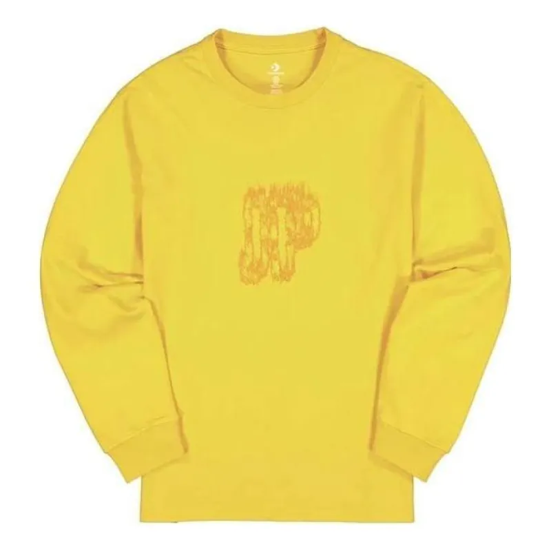 Converse x Asap Nast Long Sleeve T-Shirt 'Yellow' 10020225-A01 sold by KicksCrew