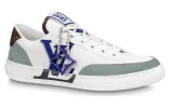 LOUIS VUITTON Charlie Sneakers 'White Green Blue' 1ABYVX sold by KicksCrew