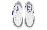 LOUIS VUITTON Charlie Sneakers 'White Green Blue' 1ABYVX sold by KicksCrew