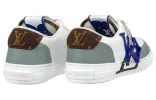 LOUIS VUITTON Charlie Sneakers 'White Green Blue' 1ABYVX sold by KicksCrew