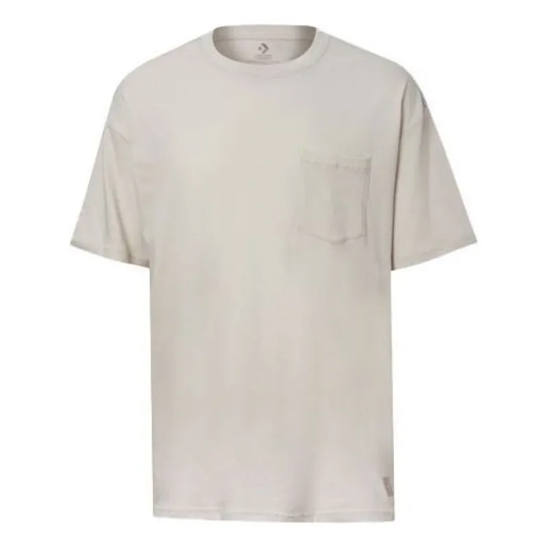 Converse Renew Oversized Crew Neck Pocket T-Shirt 'Beige' 10020016-A03 sold by KicksCrew