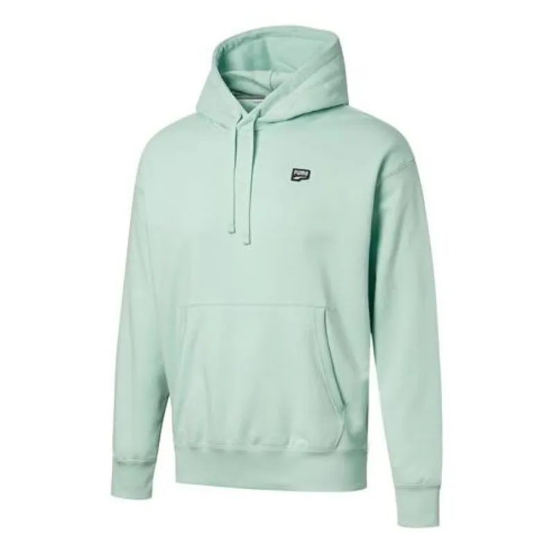 Puma Downtown Hoodie 'Teal' 597371-32 sold by KicksCrew