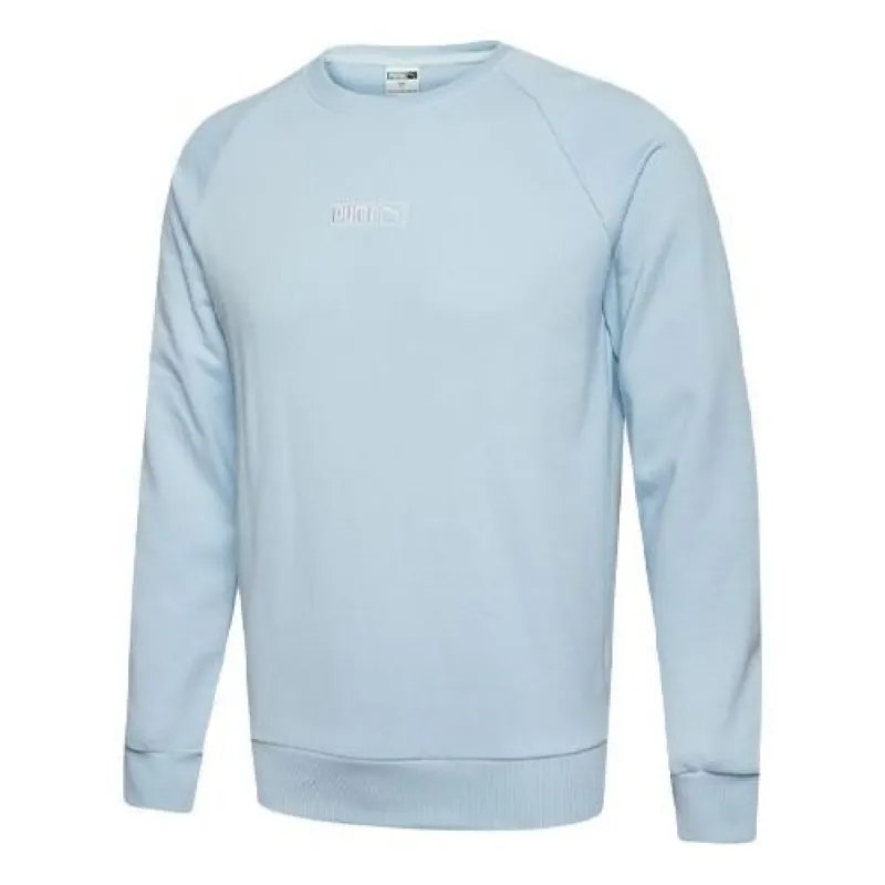 Puma Street Style Long Sleeves Sweatshirts 'Blue' 597358-17 sold by KicksCrew