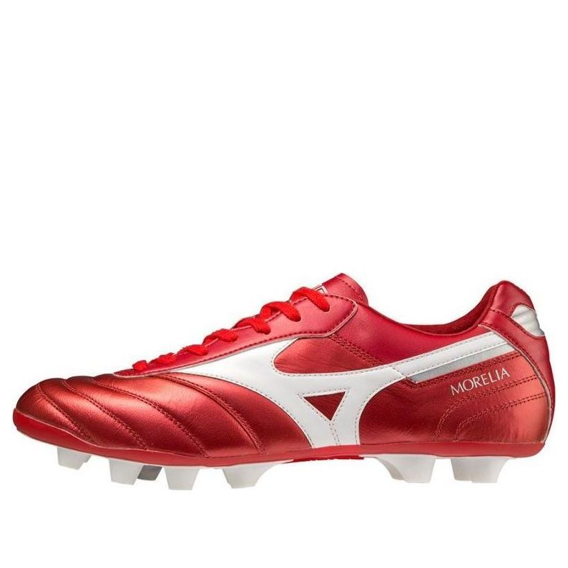 Mizuno Morelia II Elite MD 'Risk Red White' P1GA221260 sold by KicksCrew