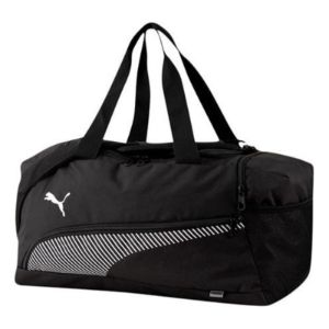 Puma Fundamentals Sport Bag 'Black White' 077289-01 sold by KicksCrew