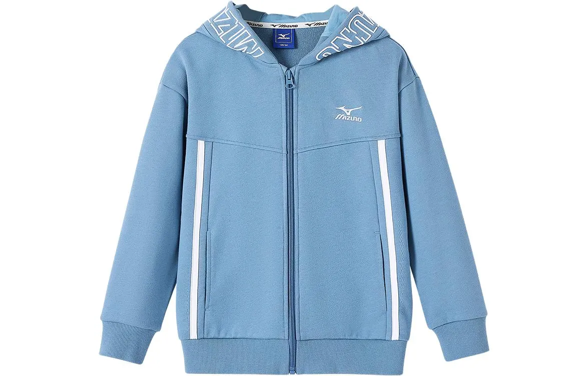 (GS) Mizuno Long Sleeve Jacket 'Blue' WT2235 sold by KicksCrew product image thumbnail 2