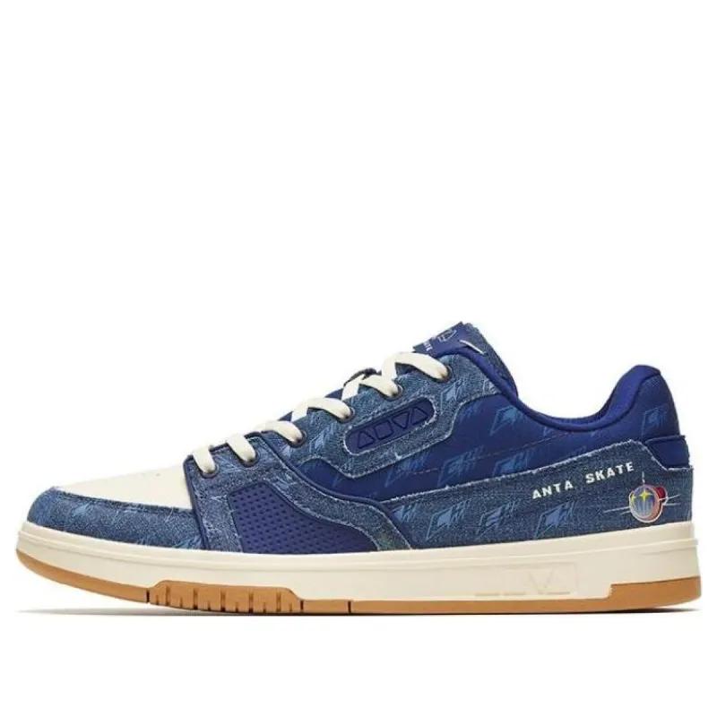 ANTA Aoyu x Wang Yibo Professional Skate Shoes 'Blue White' 112248025-3 sold by KicksCrew