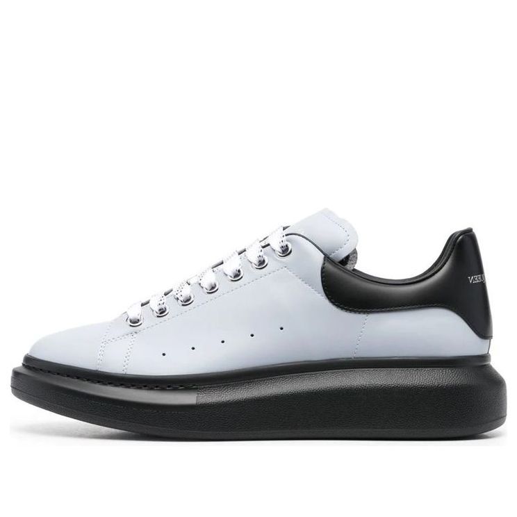 Alexander McQueen Oversized Sneaker 'Light Blue Black' 727388WHGP51685 sold by KicksCrew
