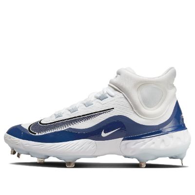 Nike Alpha Huarache Elite 4 Mid 'White Midnight Navy' FD2744-103 sold by KicksCrew