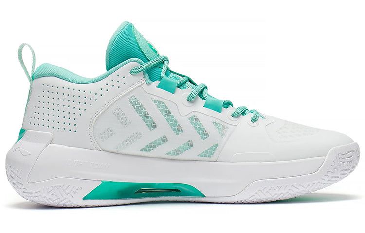 Li-Ning LiRen 2 Low 'White Green' ABAS103-2 sold by KicksCrew product image thumbnail 2
