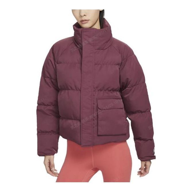 (WMNS) Air Jordan Windproof Warm Cotton Jacket 'Purple' DR0547-645 sold by KicksCrew