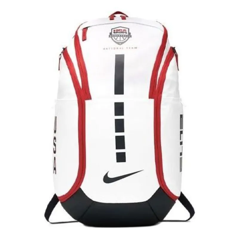 Nike Hoops Elite USA Pro Backpack 'White Obsidian' CK1198-100 made by Nike