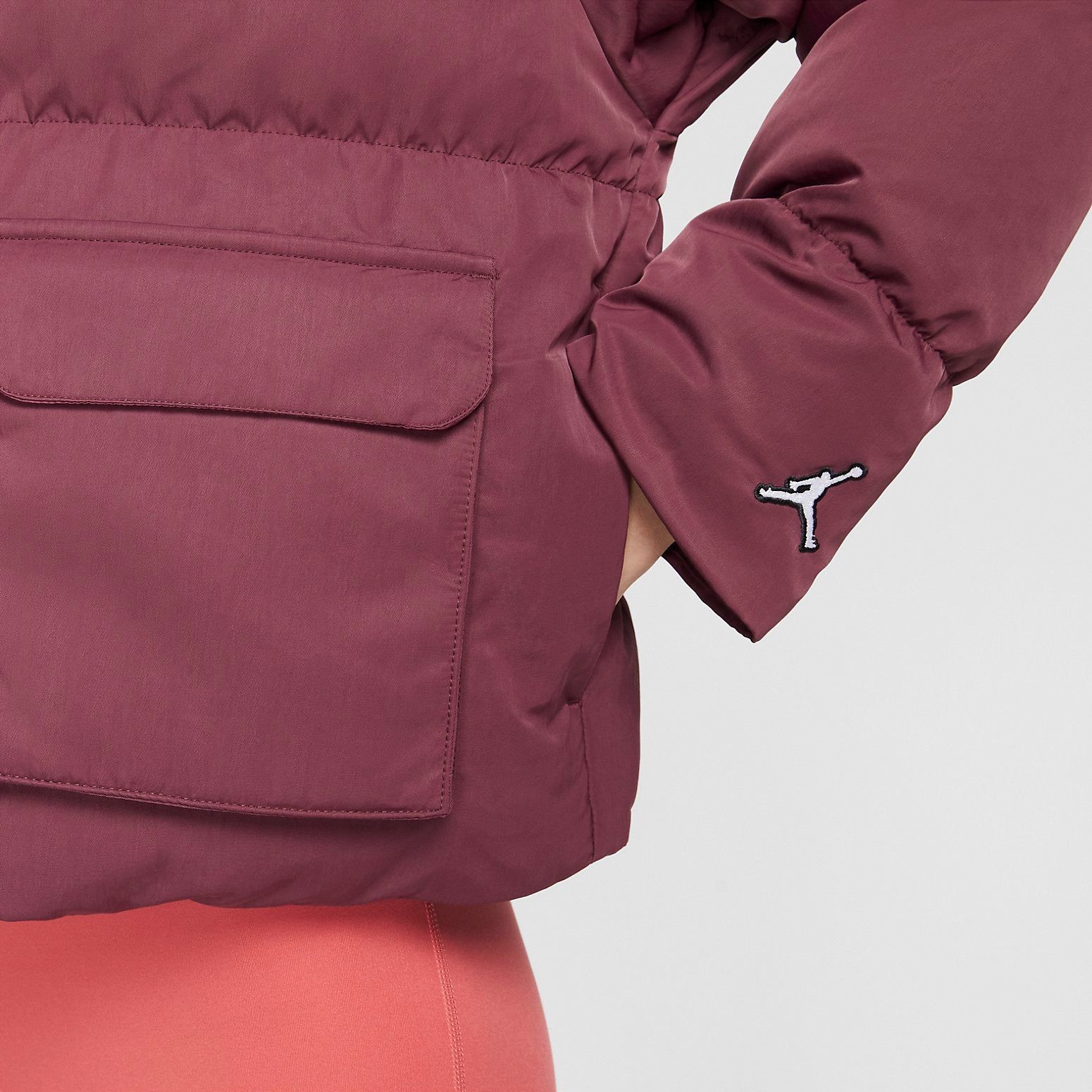 (WMNS) Air Jordan Windproof Warm Cotton Jacket 'Purple' DR0547-645 sold by KicksCrew product image thumbnail 3