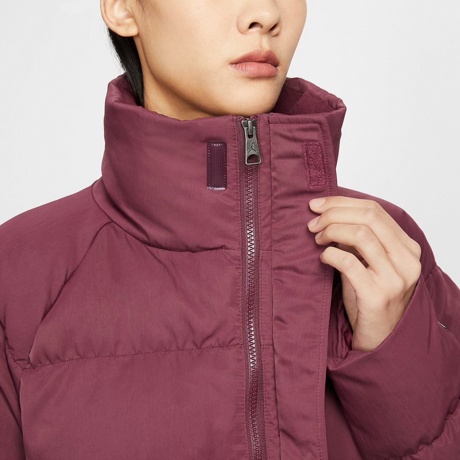 (WMNS) Air Jordan Windproof Warm Cotton Jacket 'Purple' DR0547-645 sold by KicksCrew product image thumbnail 2
