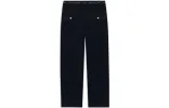 Li-Ning Embroidery Logo Straight Pants 'Black' AKXSB55-3 sold by KicksCrew