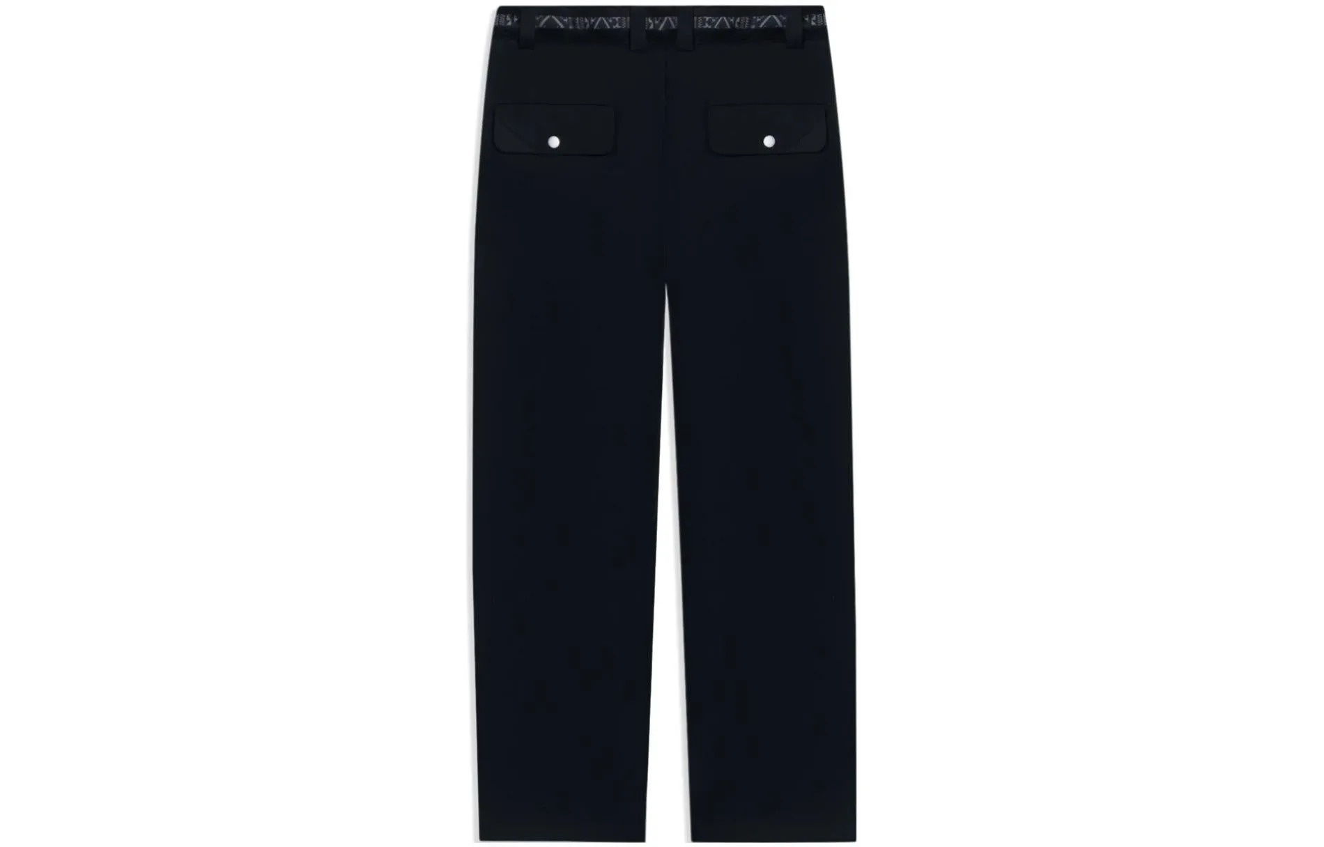 Li-Ning Embroidery Logo Straight Pants 'Black' AKXSB55-3 sold by KicksCrew product image thumbnail 2