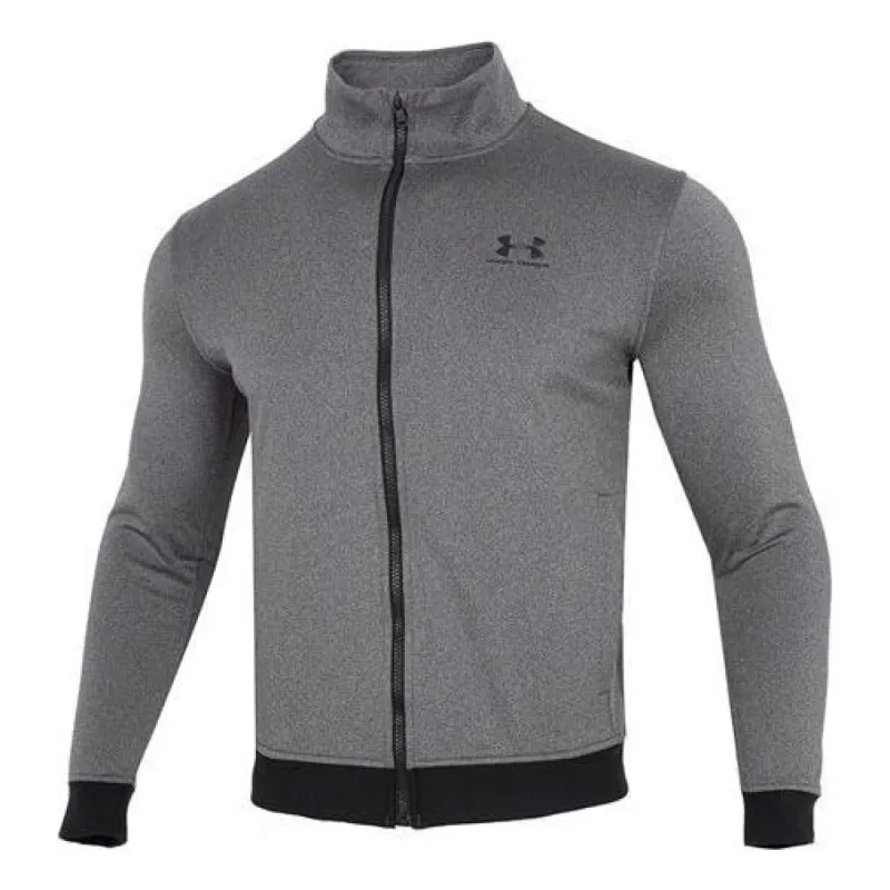 Under Armour Sportstyle Tricot Training Jacket 'Grey' 1329293-090 sold by KicksCrew