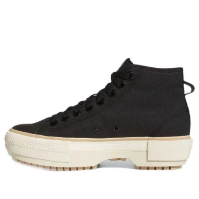 (WMNS) adidas Nizza Trek 'Black Magic Beige' FZ5999 sold by KicksCrew