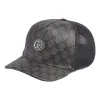 Gucci GG Supreme Baseball Hat 'Grey Black' 733927-4HAXN-8761 sold by KicksCrew