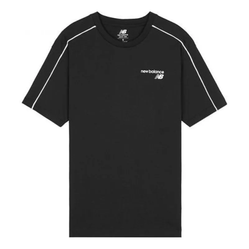 New Balance Athletic Sport Tee 'Black White' MT03907-BK sold by KicksCrew