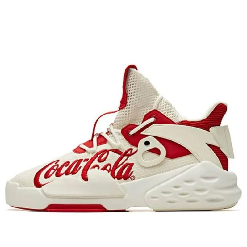 ANTA x Coca Cola Badao 'Ivory Red' 11928088S-11 sold by KicksCrew
