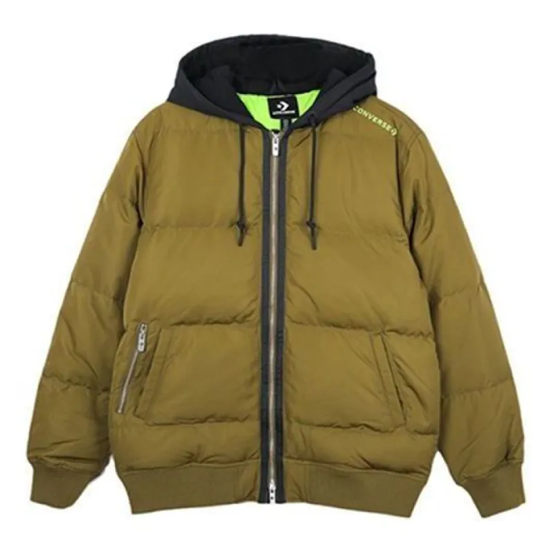 Converse Court Down Bomber Jacket 'Olive Green' 10019992-A02 sold by KicksCrew