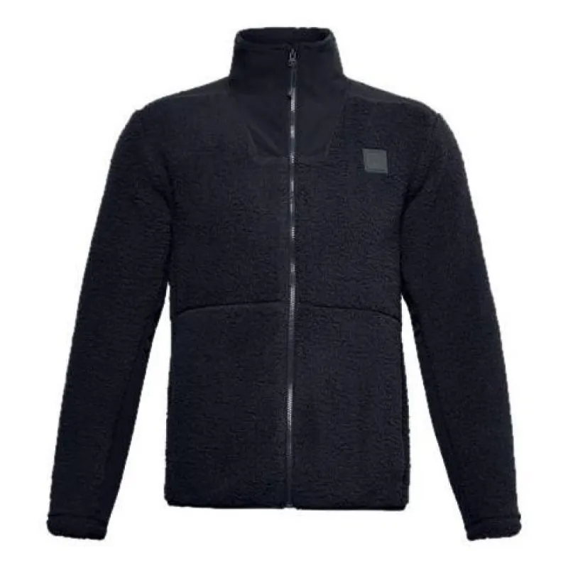 Under Armour Legacy Sherpa Sports Jacket 'Black' 1357474-001 sold by KicksCrew