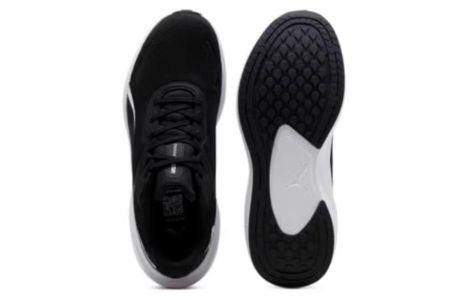 Puma Skyrocket Lite Road Running Sneakers 'Black White' 379437-01 sold by KicksCrew