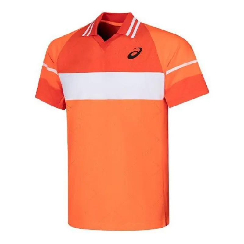 Asics Match Actibreeze Polo-Shirt 'Orange' 2041A283-800 sold by KicksCrew