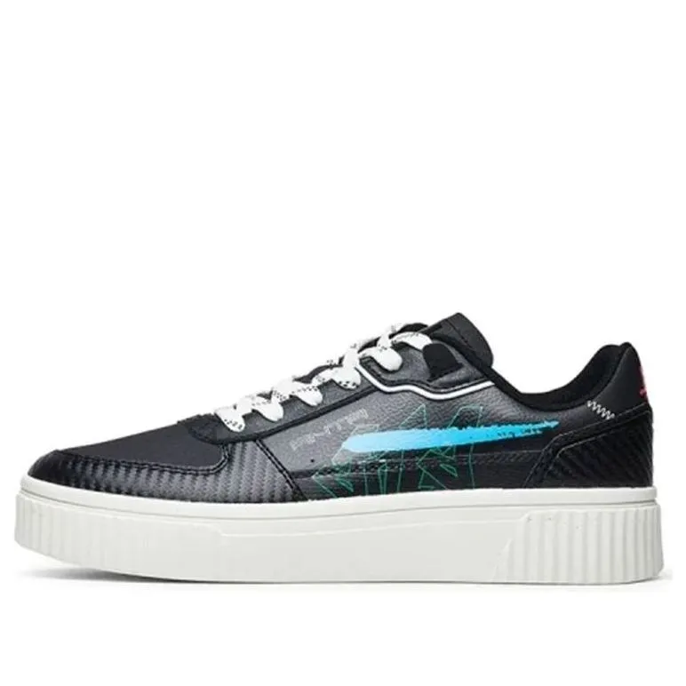 ANTA Life Series Sneakers Low 'Black Blue' 112028064-2 sold by KicksCrew