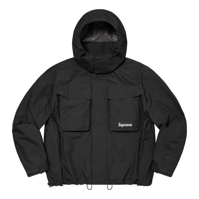 Supreme GORE-TEX Paclite Lightweight Shell Jacket 'Black' SUP-SS23-152 sold by KicksCrew