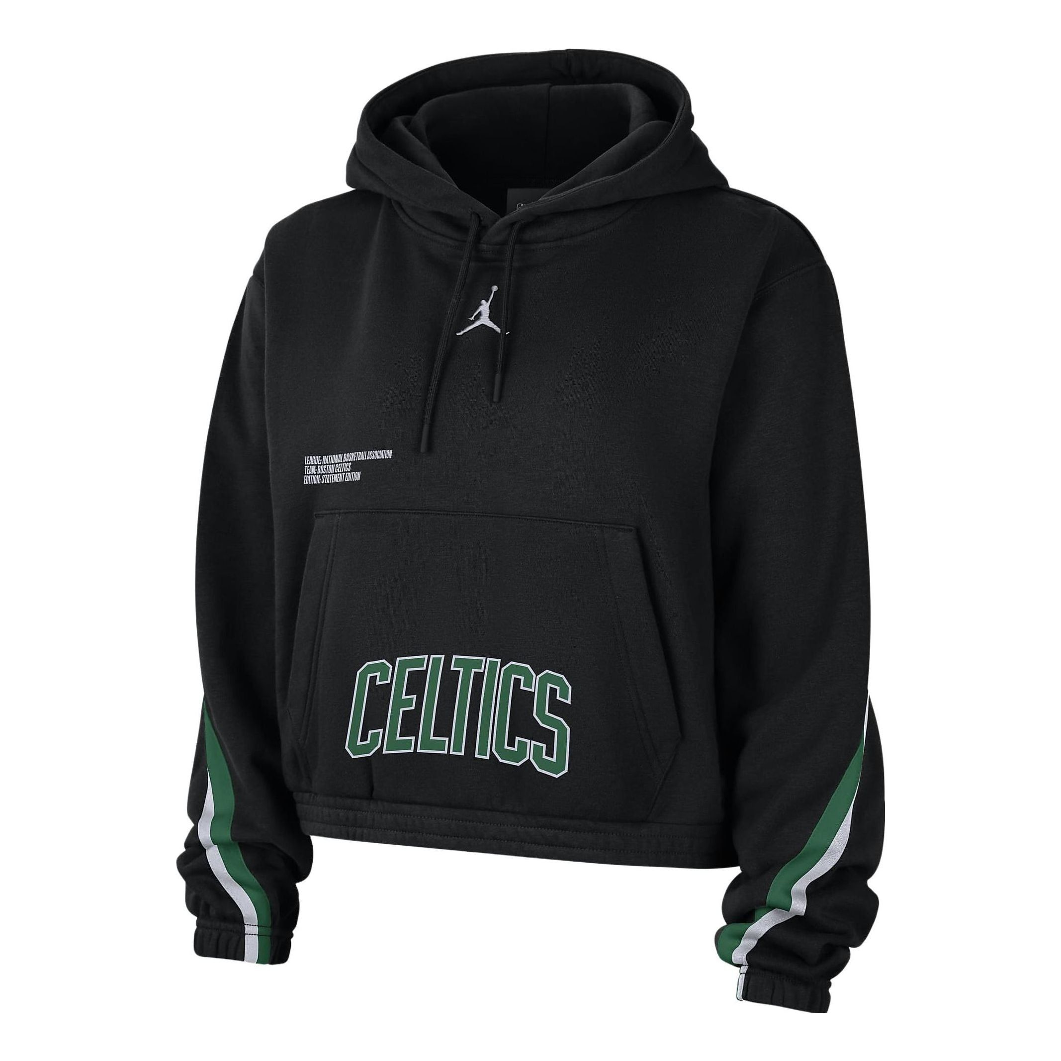 (WMNS) Air Jordan x NBA Boston Celtics Courtside Hoodie 'Black' DO0150-010 sold by KicksCrew