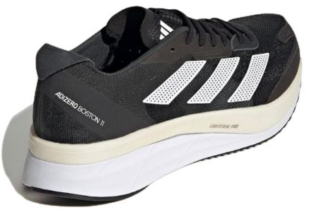adidas Adizero Boston 11 Wide 'Black White Carbon' GV9630 sold by KicksCrew
