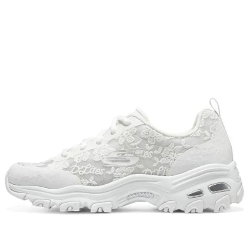(Wmns) Skechers DLITES 1.0 'White' 896196-WHT sold by KicksCrew