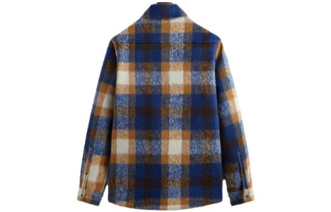 KITH Check Sheridan Shirt Jacket 'Equilibrium' KHM010383-483 sold by KicksCrew